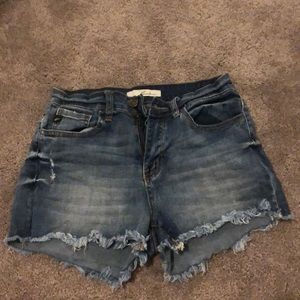 Kancan denim shorts